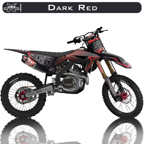 Honda CRF 250R 2022, 450R 2021-2022 Dark Red