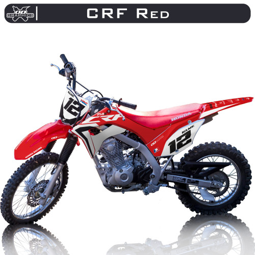 Honda CRF 125F 2019-2022 CRF Red