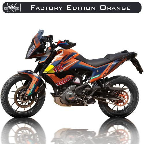 For KTM Adventure 390 2020-2022 Factory Edition Orange
