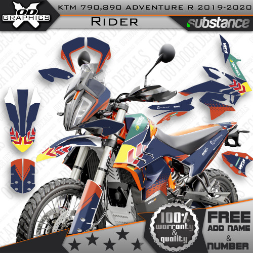 For KTM Adventure R 790,890 2019-2022 Rider
