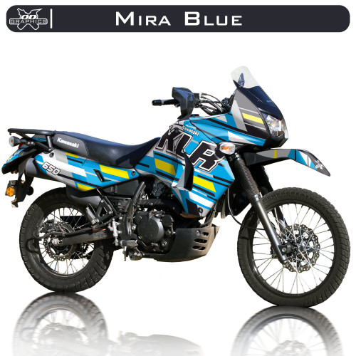 Kawasaki KLR 650 2008-2018 Mira Blue
