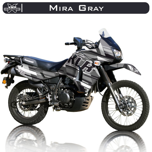 Kawasaki KLR 650 2008-2018 Mira Gray