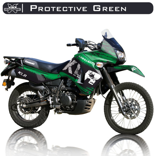 Kawasaki KLR 650 2008-2018 Protective Green