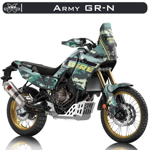 Yamaha Tenere 700 2019-2022 Army GR-N