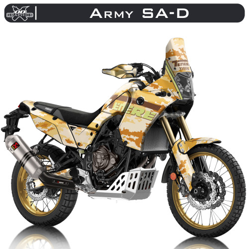 Yamaha Tenere 700 2019-2022 Army SA-D