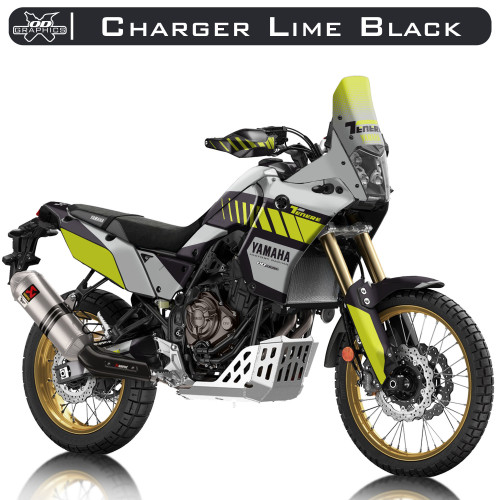 Yamaha Tenere 700 2019-2022 Charger Lime Black