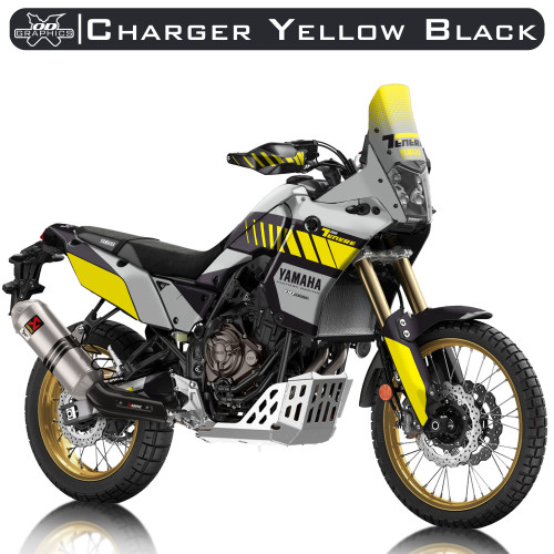 Yamaha Tenere 700 2019-2022 Charger Yellow Black
