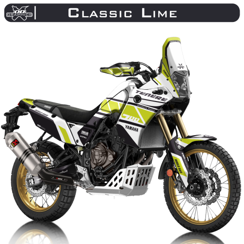 Yamaha Tenere 700 2019-2022 Classic Lime