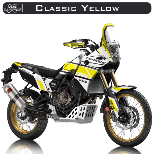 Yamaha Tenere 700 2019-2022 Classic Yellow