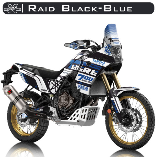 Yamaha Tenere 700 2019-2022 Raid Black-Blue