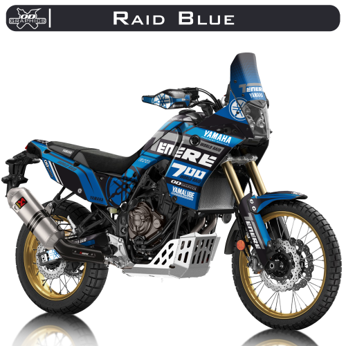 Yamaha Tenere 700 2019-2022 Raid Blue