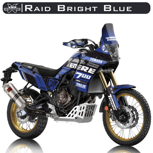 Yamaha Tenere 700 2019-2022 Raid Bright Blue