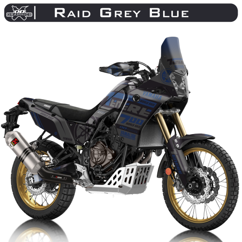 Yamaha Tenere 700 2019-2022 Raid Grey Blue