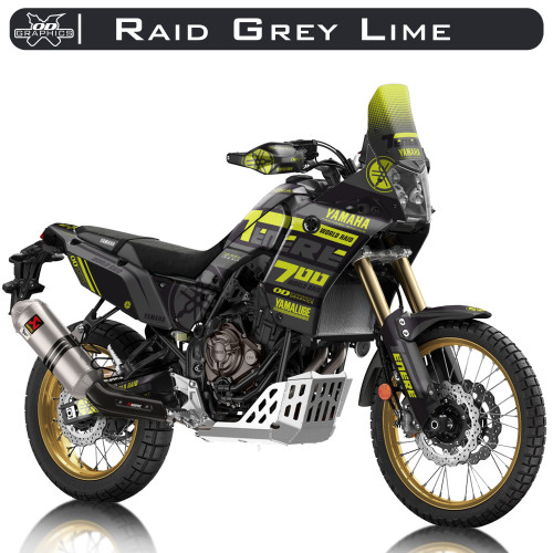 Yamaha Tenere 700 2019-2022 Raid Grey Lime