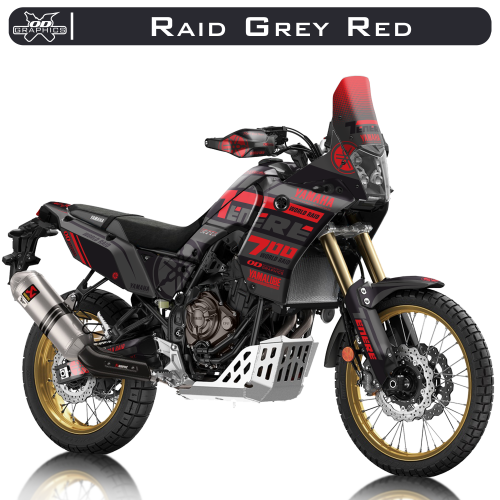 Yamaha Tenere 700 2019-2022 Raid Grey Red