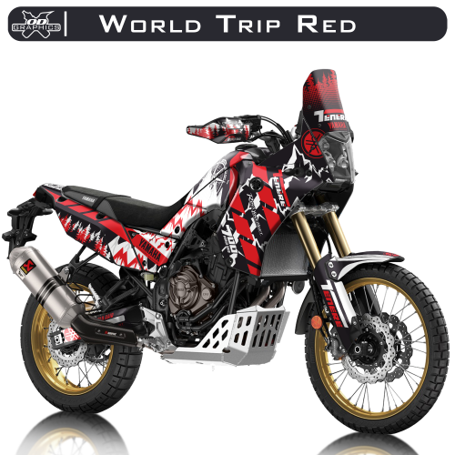 Yamaha Tenere 700 2019-2022 World Trip Red