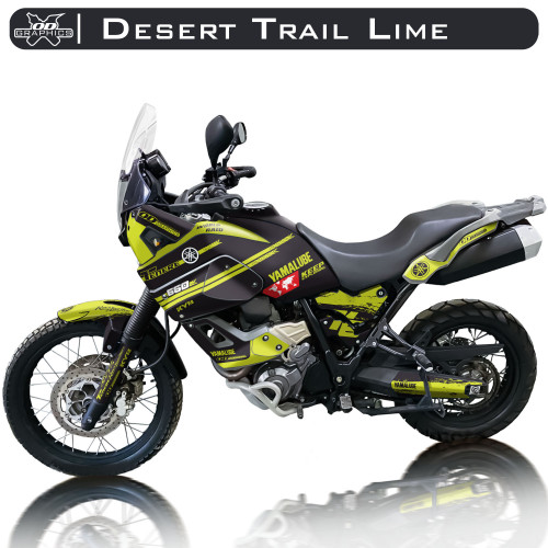 Yamaha Tenere XT660Z 2008-2016 Desert Trail Lime