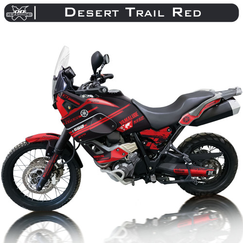 Yamaha Tenere XT660Z 2008-2016 Desert Trail Red