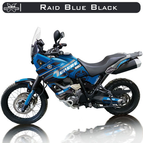 Yamaha Tenere XT660Z 2008-2016 Raid Blue Black