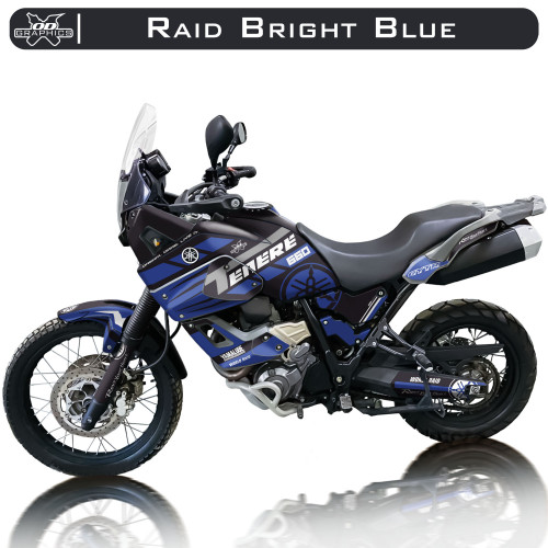 Yamaha Tenere XT660Z 2008-2016 Raid Bright Blue