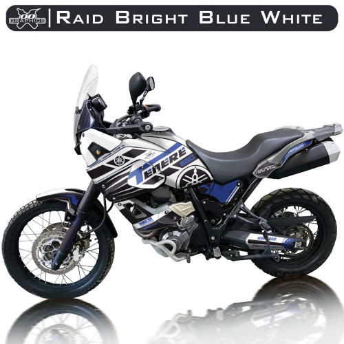 Yamaha Tenere XT660Z 2008-2016 Raid Bright Blue White
