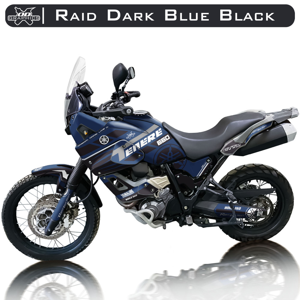 Yamaha Tenere XT660Z 2008-2016 Raid Dark Blue Black