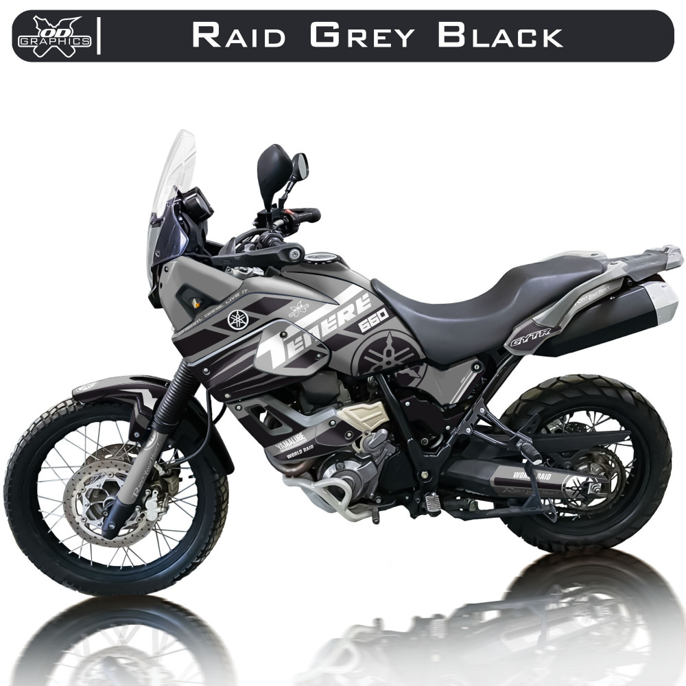 Yamaha Tenere XT660Z 2008-2016 Raid Grey Black