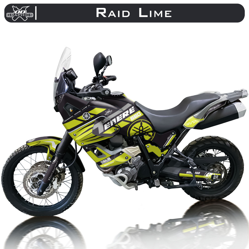Yamaha Tenere XT660Z 2008-2016 Raid Lime