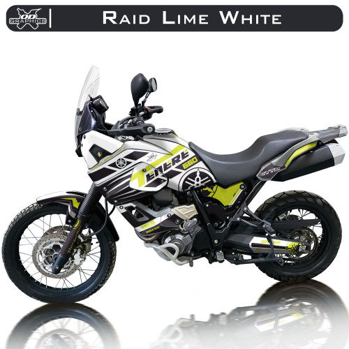 Yamaha Tenere XT660Z 2008-2016 Raid Lime White