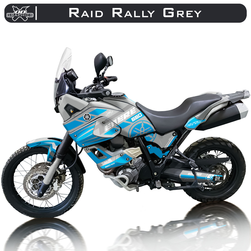 Yamaha Tenere XT660Z 2008-2016 Raid Rally Grey