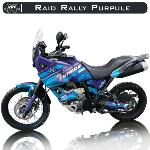 Yamaha Tenere XT660Z 2008-2016 Raid Rally Purpule