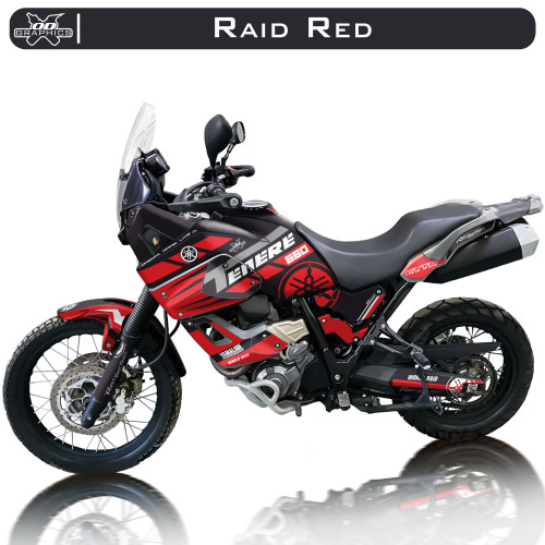 Yamaha Tenere XT660Z 2008-2016 Raid Red