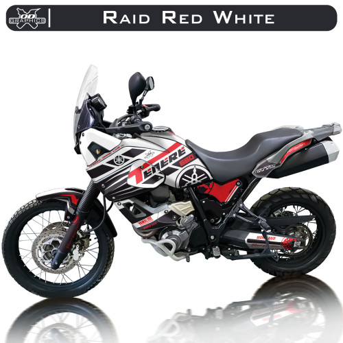 Yamaha Tenere XT660Z 2008-2016 Raid Red White