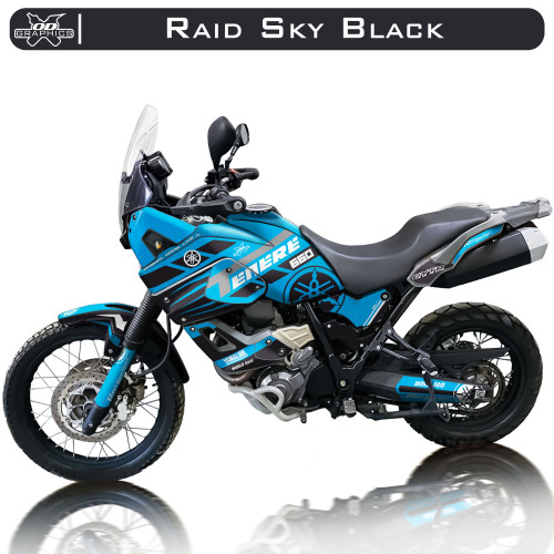Yamaha Tenere XT660Z 2008-2016 Raid Sky Black