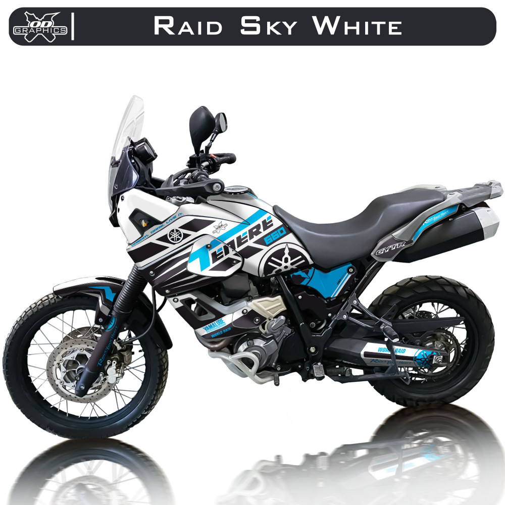 Yamaha Tenere XT660Z 2008-2016 Raid Sky White