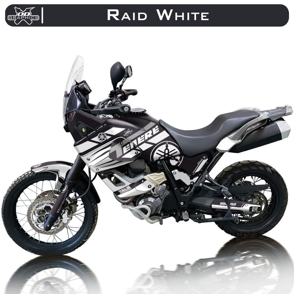 Yamaha Tenere XT660Z 2008-2016 Raid White