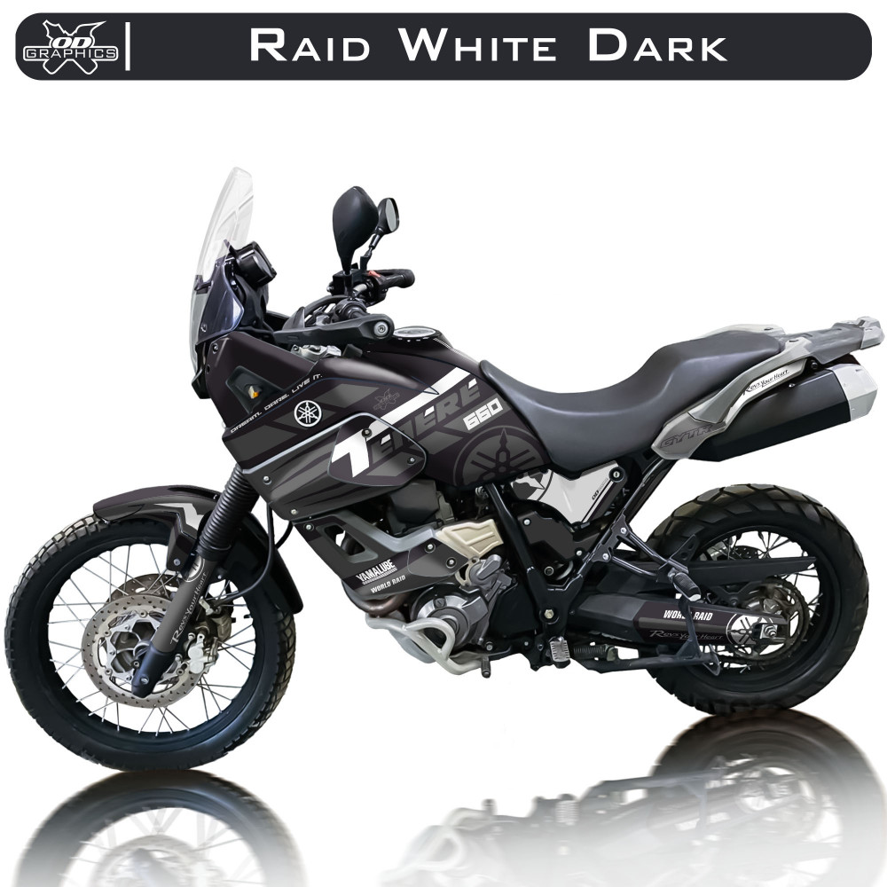 Yamaha Tenere XT660Z 2008-2016 Raid White Dark