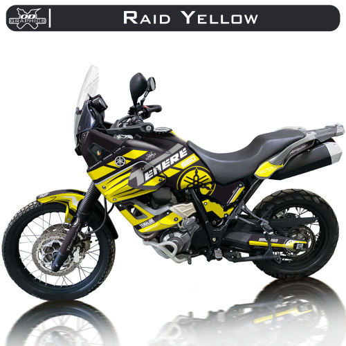 Yamaha Tenere XT660Z 2008-2016 Raid Yellow