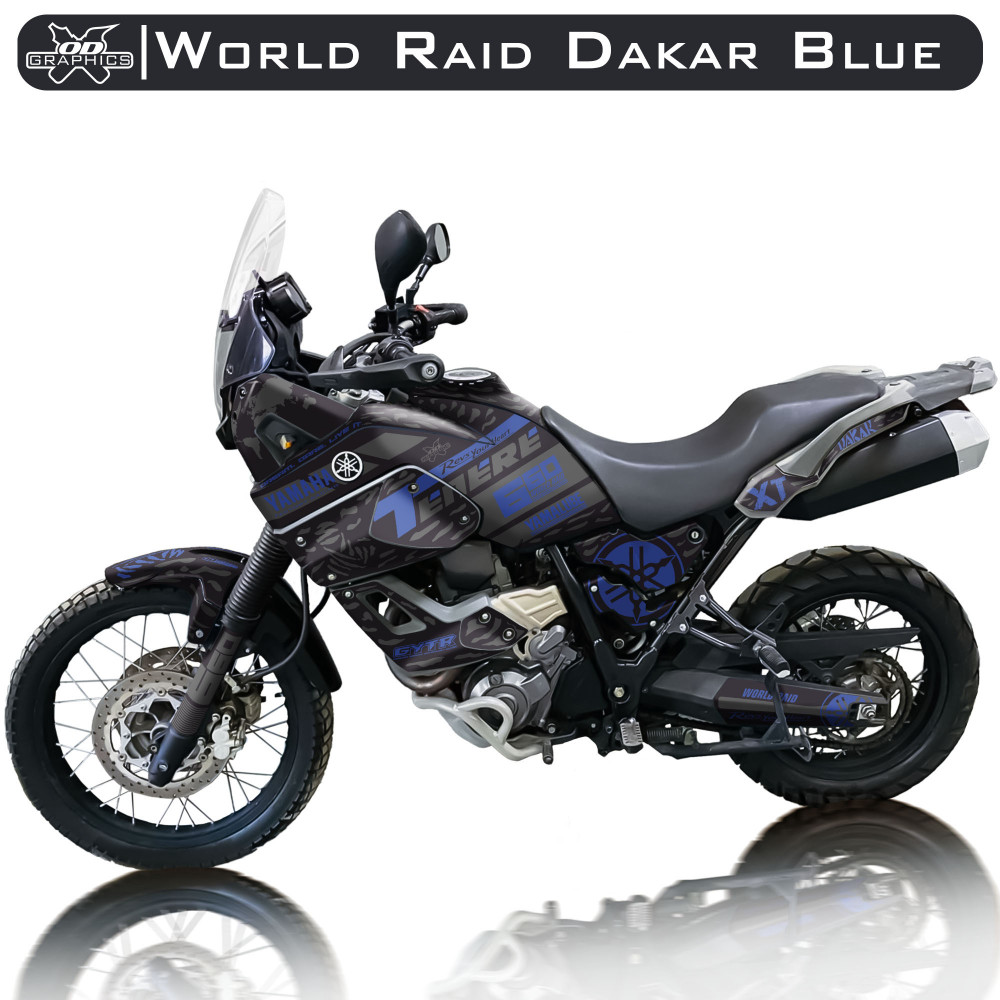 Yamaha Tenere XT660Z 2008-2016 World Raid Dakar Blue