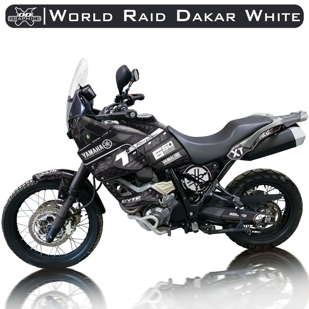 Yamaha Tenere XT660Z 2008-2016 World Raid Dakar White