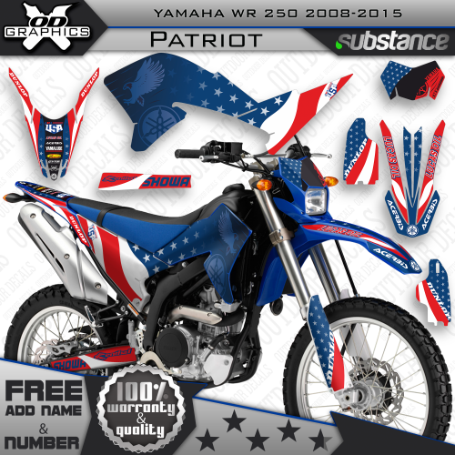 Yamaha WR250 X,R 2008-2015 Patriot