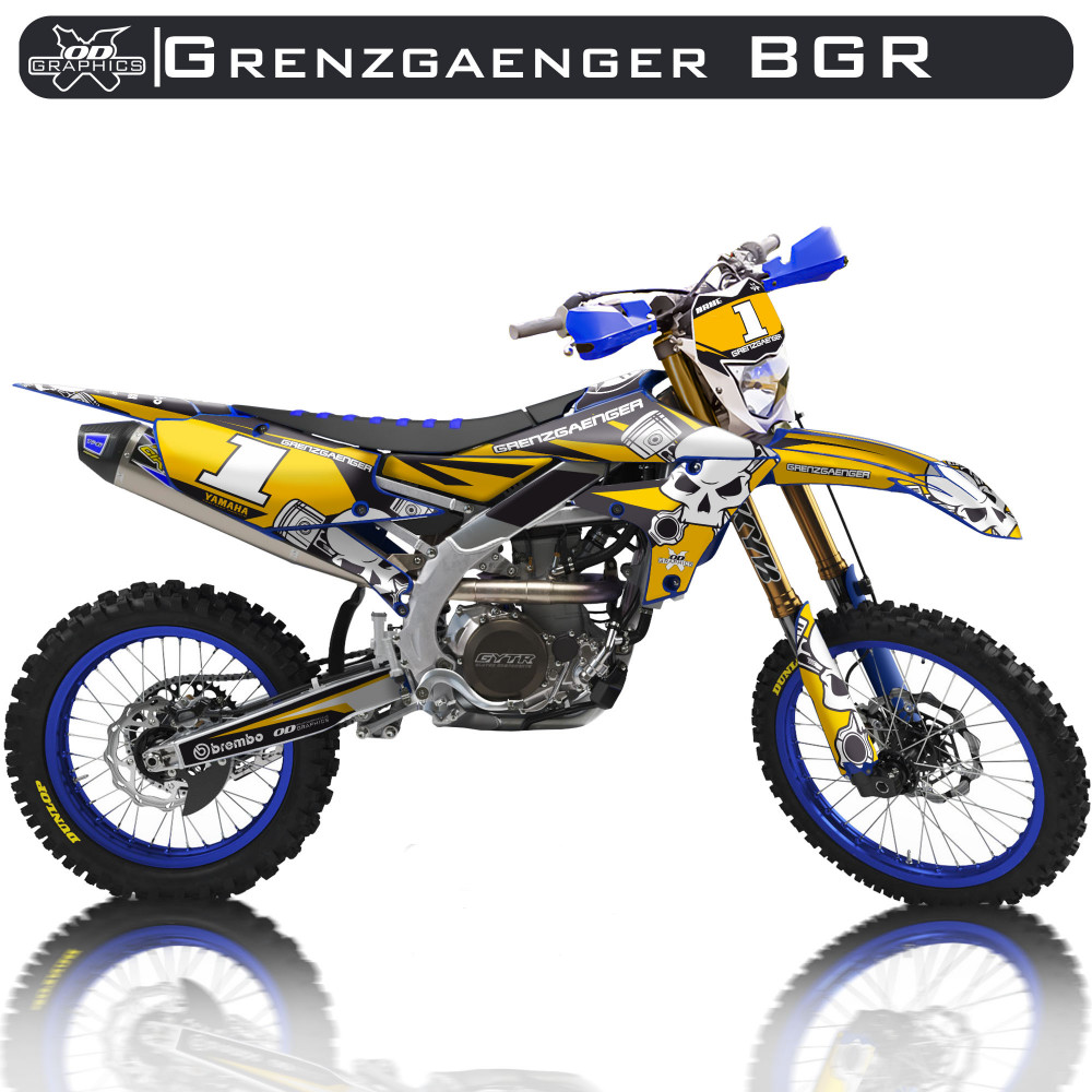 Yamaha WRF 250 2020-2022, 450 2019-2022 Grenzgaenger BGR