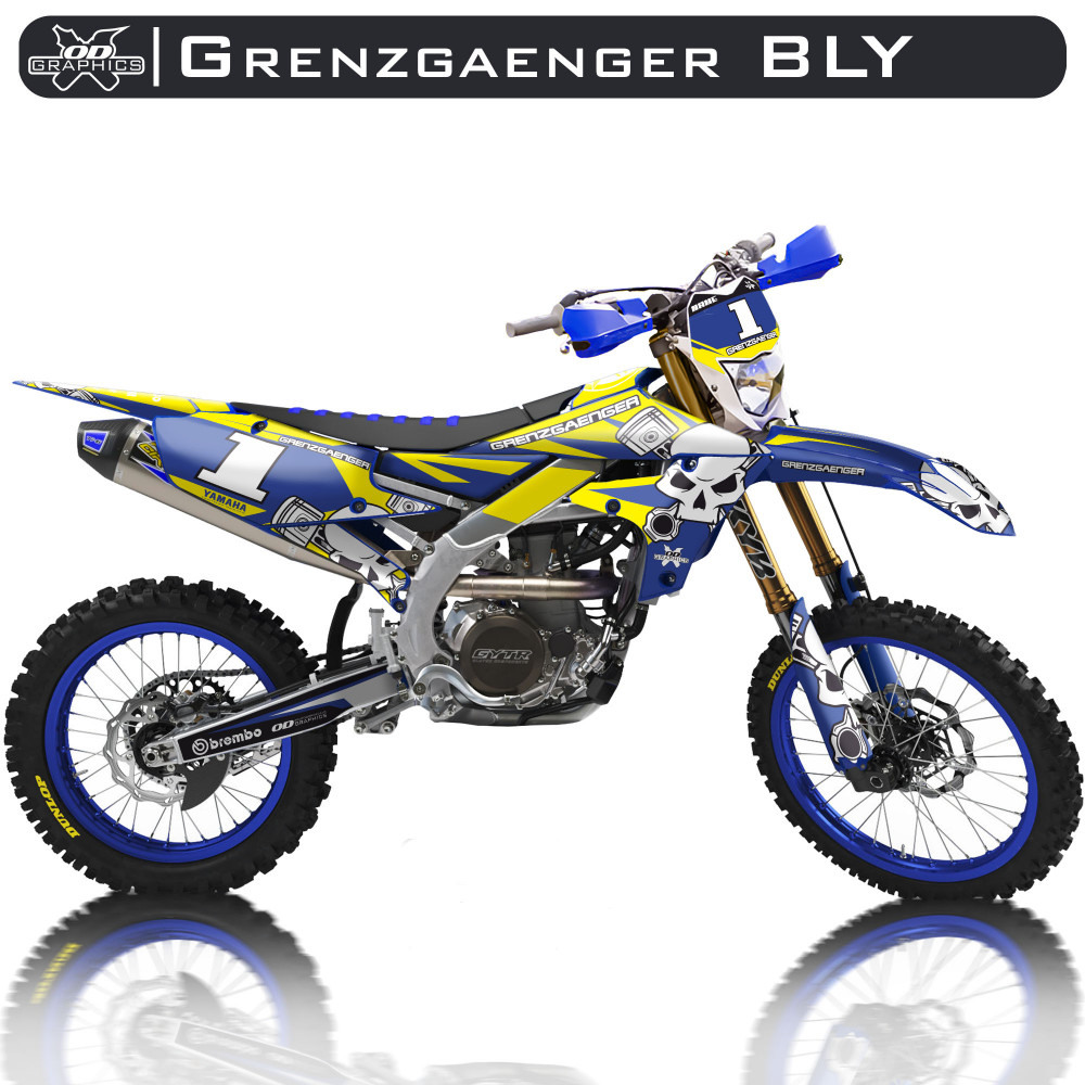 Yamaha WRF 250 2020-2022, 450 2019-2022 Grenzgaenger BLY
