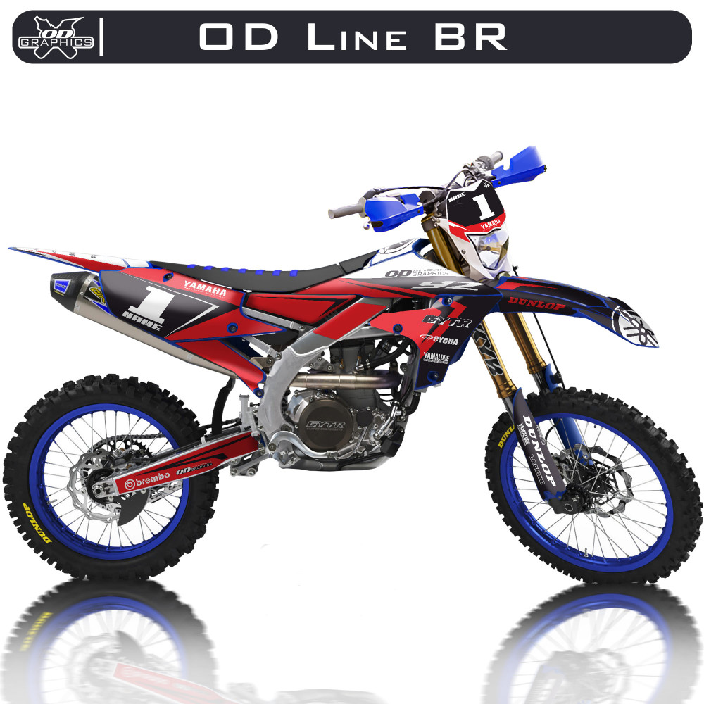Yamaha WRF 250 2020-2022, 450 2019-2022 OD Line BR