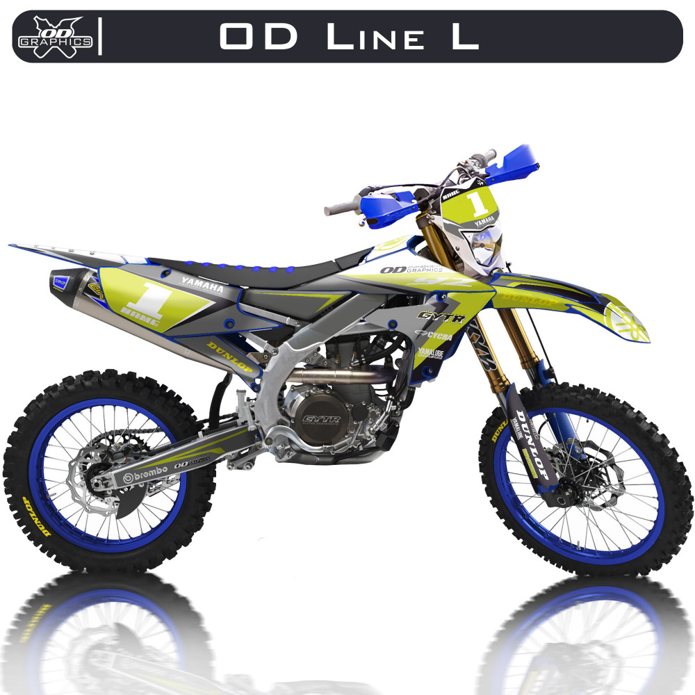 Yamaha WRF 250 2020-2022, 450 2019-2022 OD Line L