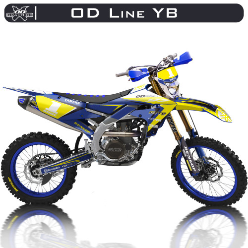 Yamaha WRF 250 2020-2022, 450 2019-2022 OD Line YB