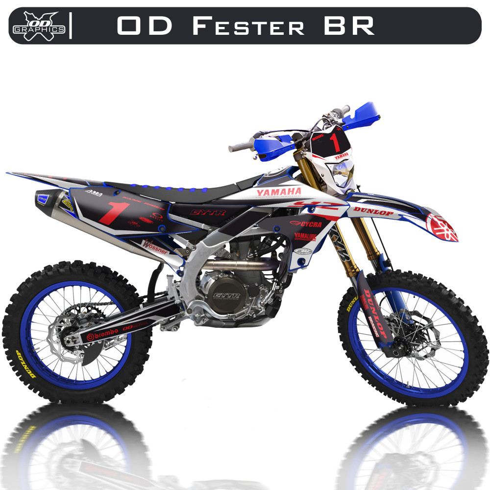 Yamaha WRF 250 2020-2022, 450 2019-2022 OD Fester BR