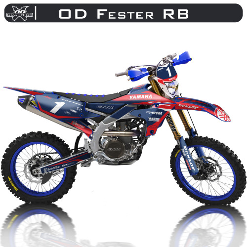 Yamaha WRF 250 2020-2022, 450 2019-2022 OD Fester RB