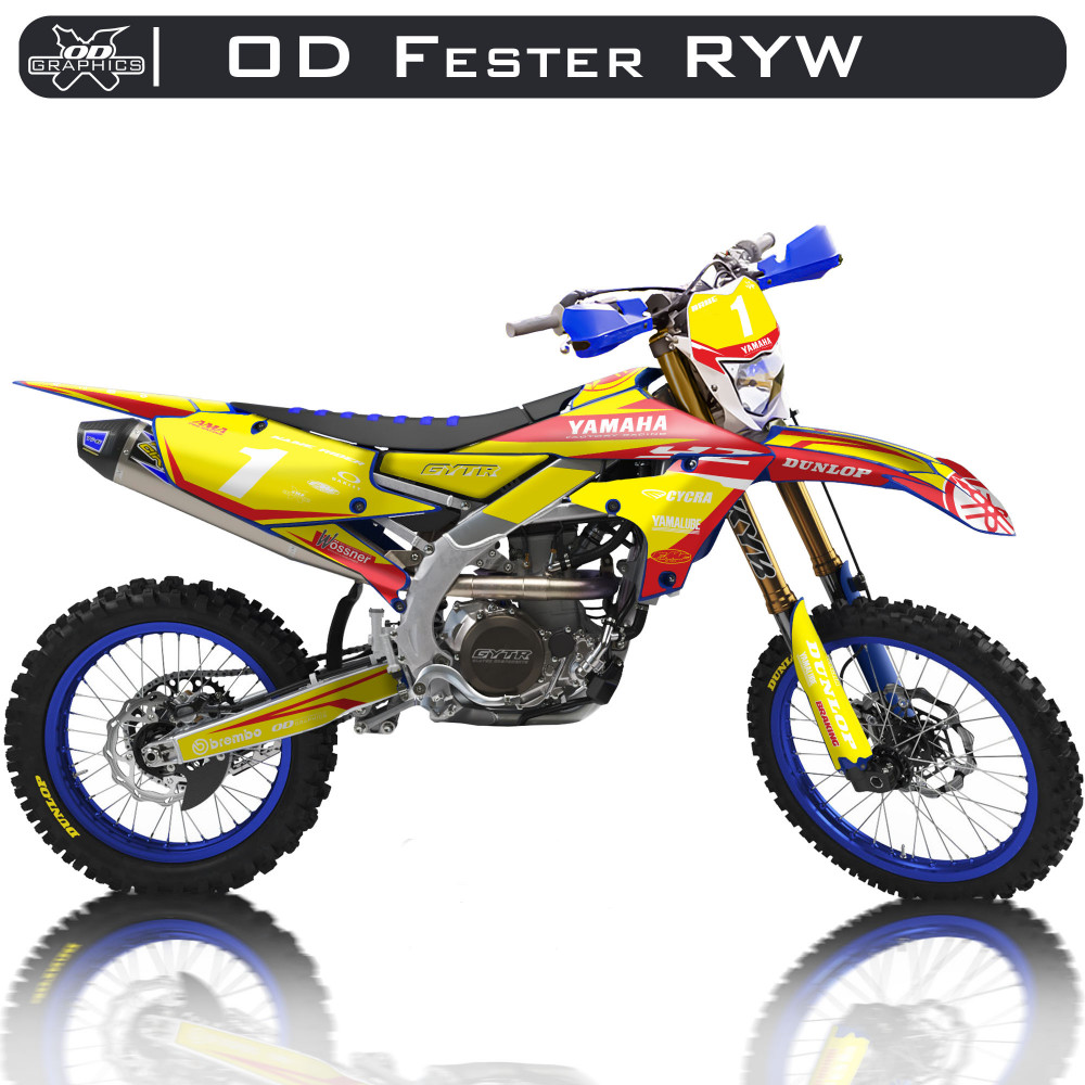Yamaha WRF 250 2020-2022, 450 2019-2022 OD Fester RYW