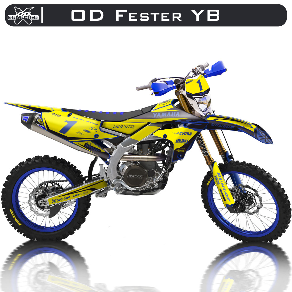 Yamaha WRF 250 2020-2022, 450 2019-2022 OD Fester YB